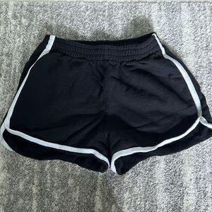 Black Brandy Melville sweat shorts (OS)